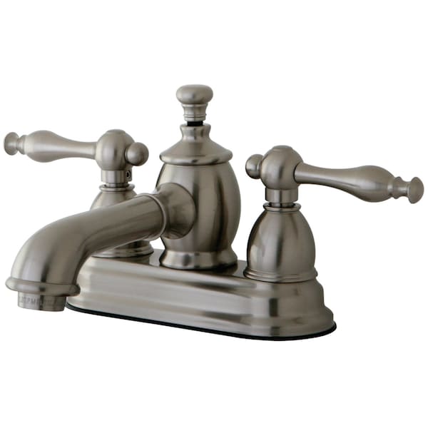 Kingston Brass KS7008NL 4" Centerset Bathroom Faucet, Brushed Nickel KS7008NL - main